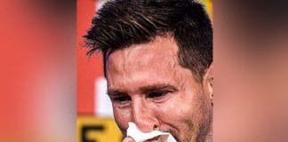 মেসির চোখের জলে লেখা রইল…